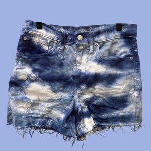 Hand-dyed Madewell High Rise Denim Shorts - 27